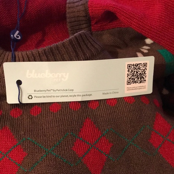 Blueberry Christmas sweater - Picture 3 of 5